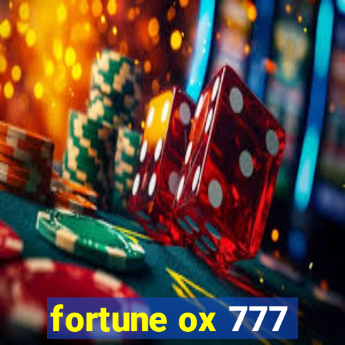 fortune ox 777