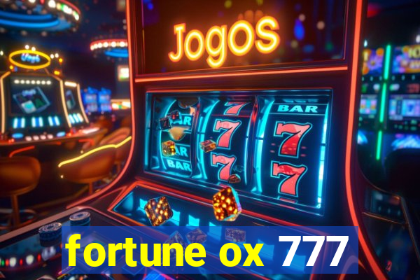 fortune ox 777