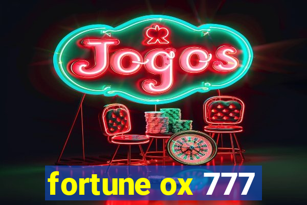 fortune ox 777