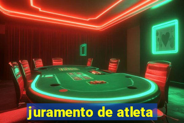 juramento de atleta