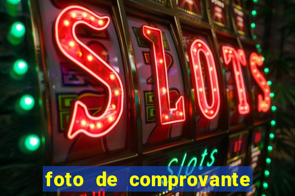 foto de comprovante de pix falso