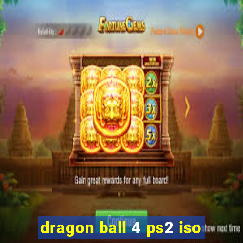 dragon ball 4 ps2 iso