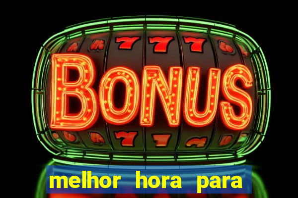 melhor hora para jogar fortune rabbit