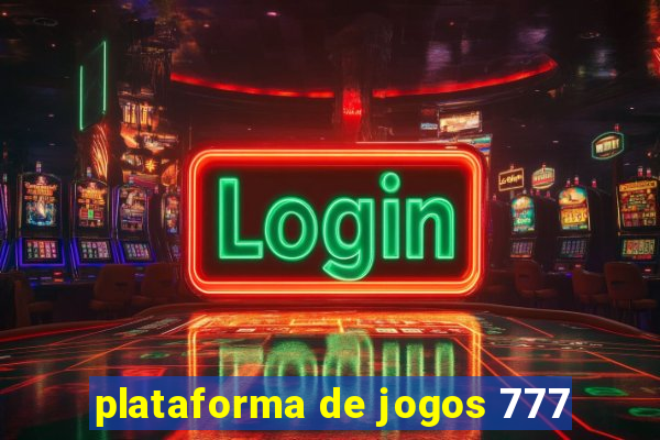 plataforma de jogos 777