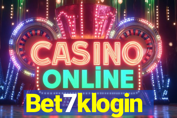 Bet7klogin