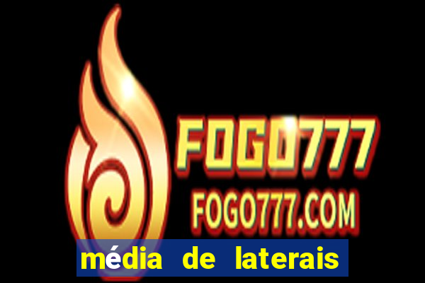 média de laterais por jogo premier league