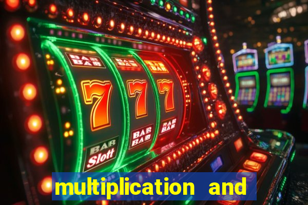 multiplication and division bingo