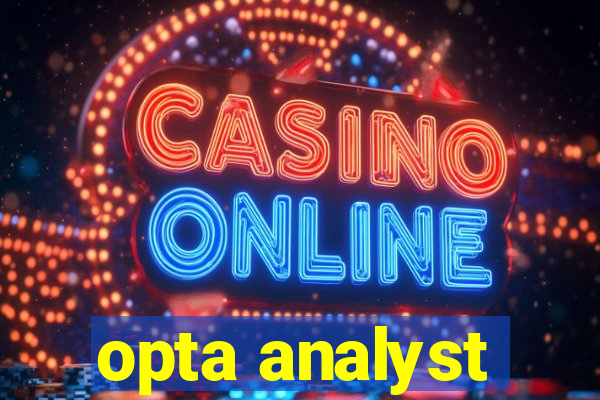 opta analyst