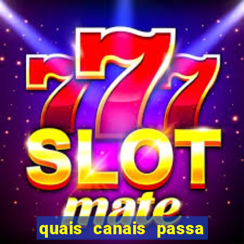 quais canais passa o jogo do inter hoje
