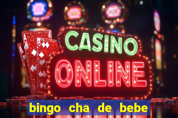 bingo cha de bebe cartelas para imprimir