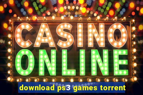 download ps3 games torrent