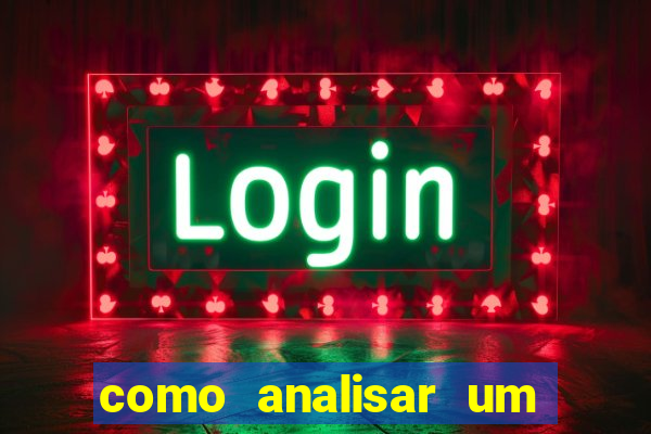 como analisar um jogo de futebol para apostar