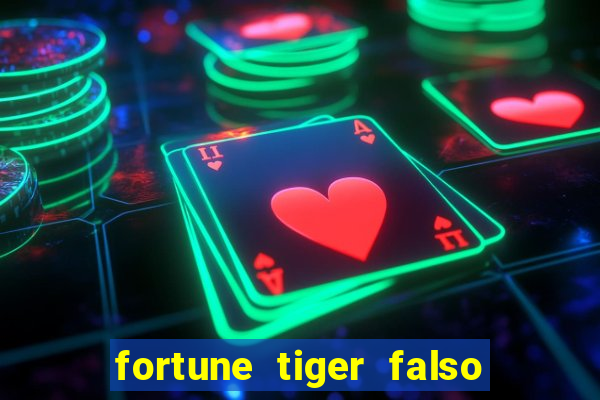 fortune tiger falso para brincar