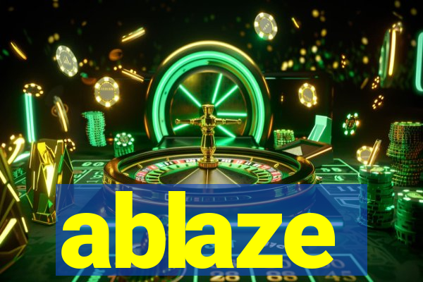 ablaze