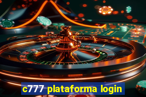 c777 plataforma login