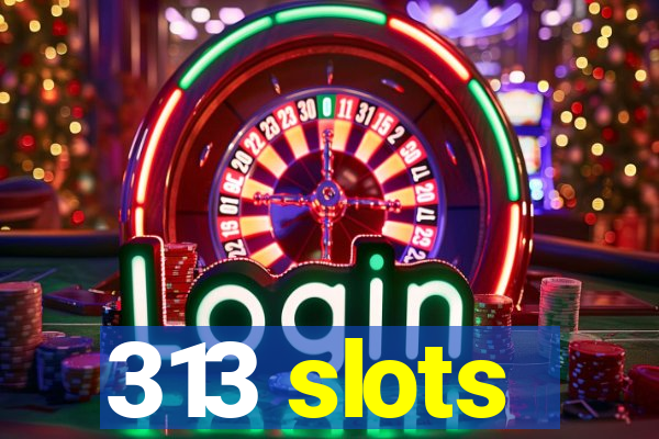 313 slots