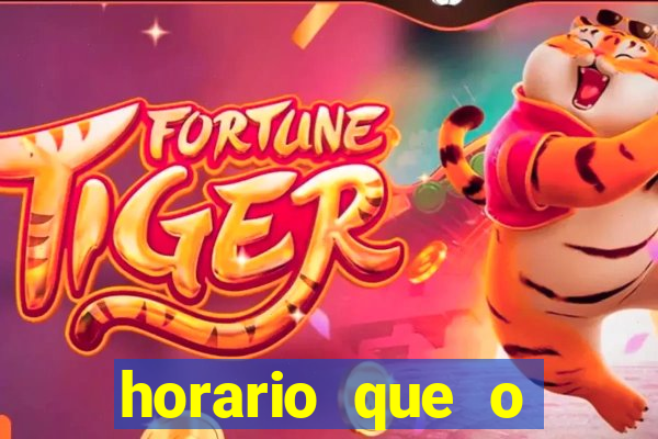 horario que o fortune rabbit paga