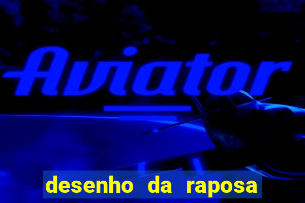 desenho da raposa do cruzeiro para colorir
