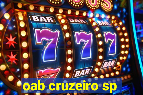 oab cruzeiro sp