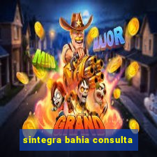 sintegra bahia consulta