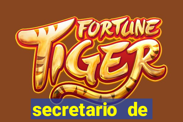 secretario de esporte salario