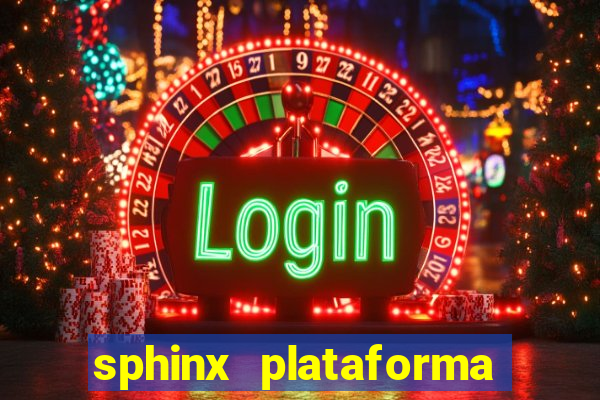 sphinx plataforma de jogos