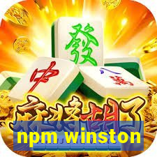 npm winston