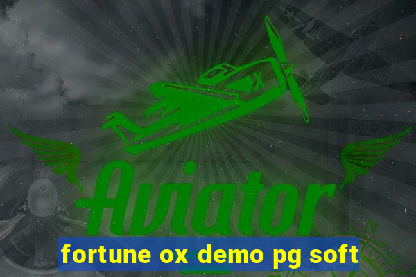 fortune ox demo pg soft