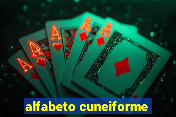alfabeto cuneiforme