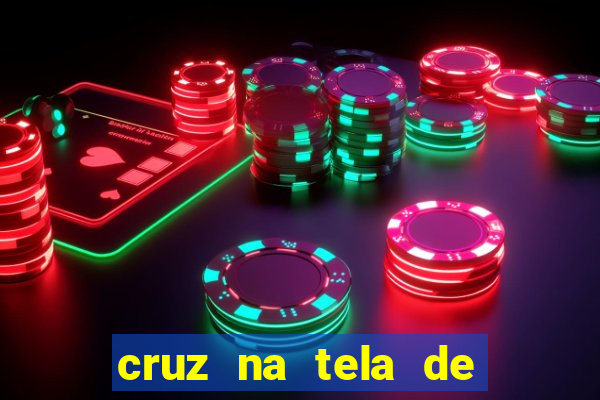 cruz na tela de cruz das