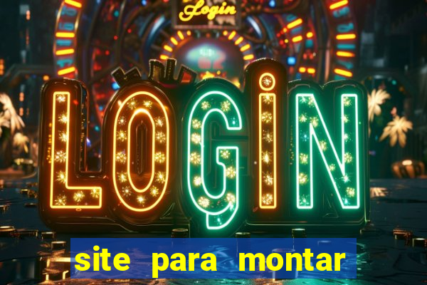 site para montar time de futebol