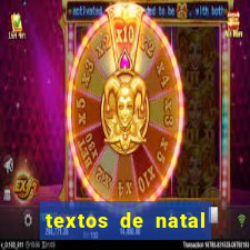 textos de natal para leitura