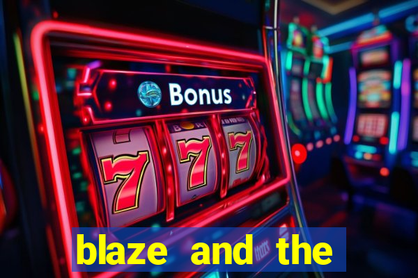 blaze and the monster machines logo font