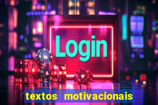 textos motivacionais para equipes