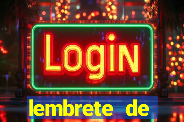 lembrete de vencimento para cliente
