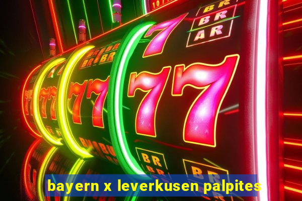 bayern x leverkusen palpites