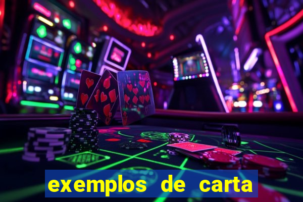 exemplos de carta do leitor