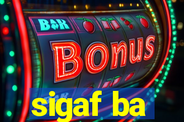 sigaf ba