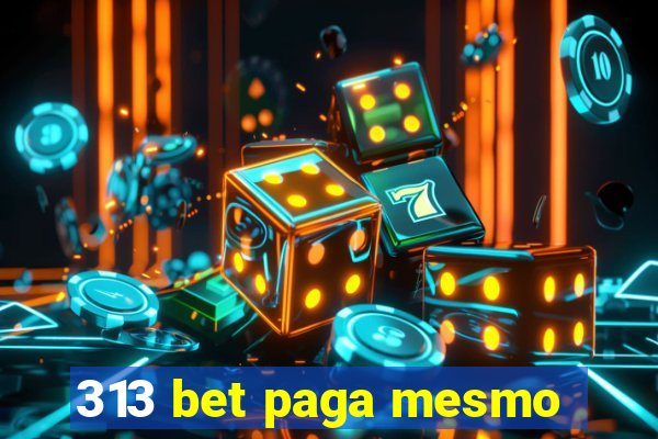 313 bet paga mesmo