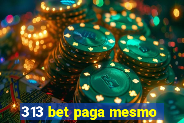 313 bet paga mesmo