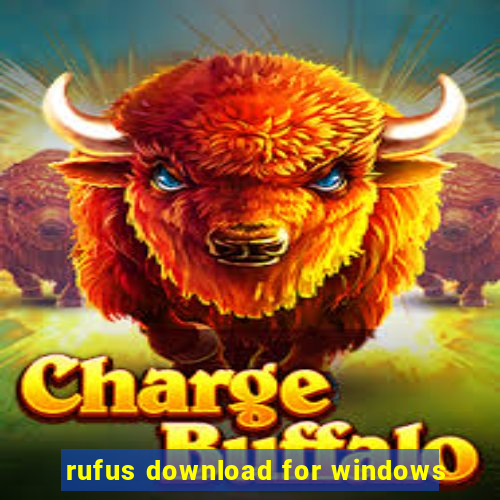 rufus download for windows