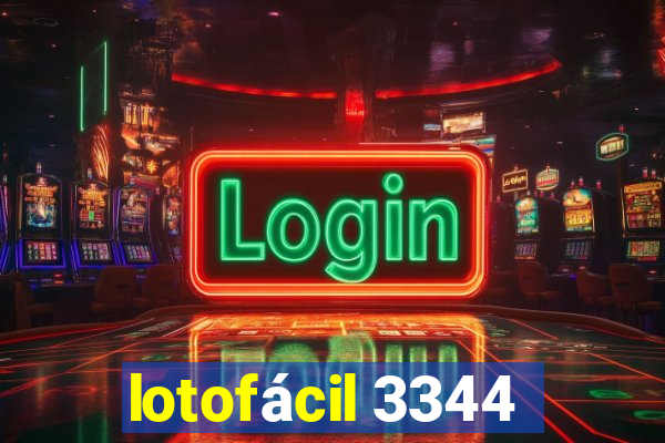 lotofácil 3344