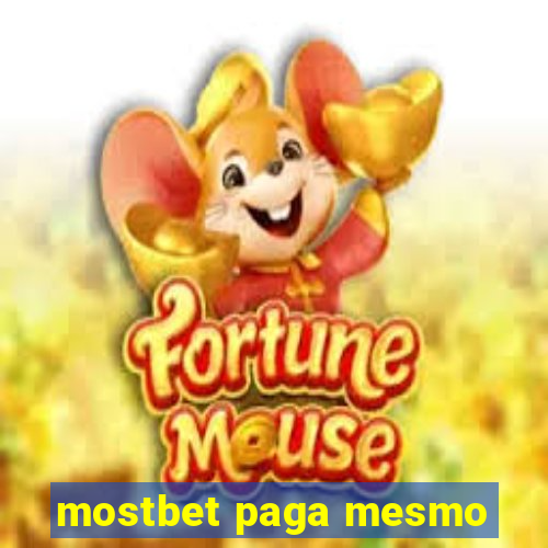 mostbet paga mesmo