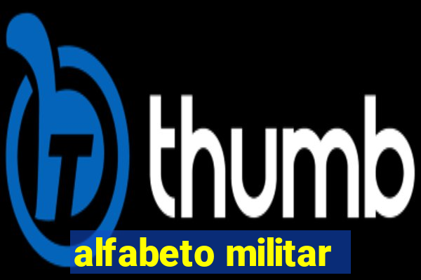 alfabeto militar