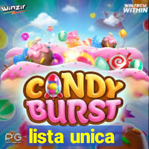 lista unica